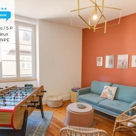 chez lulu-La salle de jeux-3 chambres-5pers-cnpe bugey