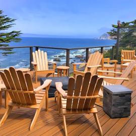 Private Blufftop Retreat with Ocean Views & Hot Tub