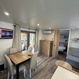 Bungalow 87, wifi, 3ch, 6-8 personnes Camping Siblu Le Lac des Reves