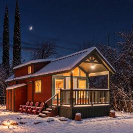 NEW Moondance Majestic Mini Cabin Cathedral Rock