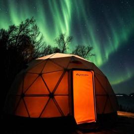 Quinzee Nupen - Pure & Private Retreat, hotel sa Kasfjord