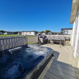 Violet Luxury Hot Tub Caravan - theluxurycaravan - PW177 Grange Leisure Park
