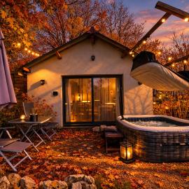 Cottage cosy avec spa privatif - escapade romantique Val de Loire