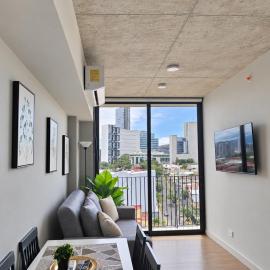 11th Floor Apartment with Sabana View Fast WiFi and AC