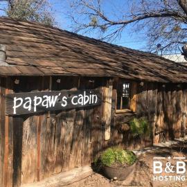 Papaws Cabin a hand-built 1930s log cabin