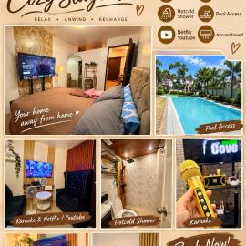 Mamby Gray's Place Balcony, Karaoke ,Wifi,Netflix &Kitchen, hotel a Imus