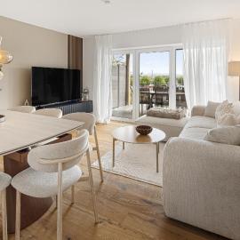 HAVN - Comfort Suite mit Terrasse, Parkplatz und Kino in Nähe Solothurn