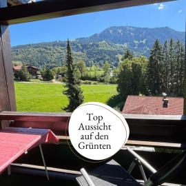 Ferienwohnung Grüntenausblick Bergblick & 2 Balkone im Allgäu，位于雷滕贝格的酒店