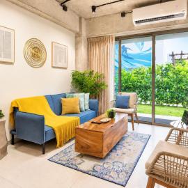 El Zonte Garden 101 Modern 2BR 2BA Steps to Surf