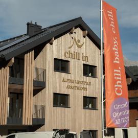 chill in - alpine lifestyle apartments, hotel v mestu Lofer
