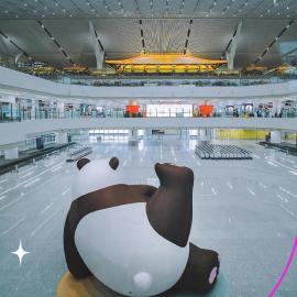 One Meter Sunshine Hotel Xi'an Xianyang International Airport Flagship Store: Xianyang şehrinde bir otel