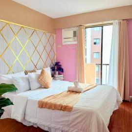 Relaxing 2BR at Camella Northpoint with balcony pool view 3rd floor
