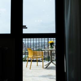 City view apartment near to city center, Terrace!