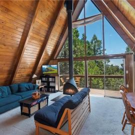 A-Frame Cabin With Mountain Views EV Charger