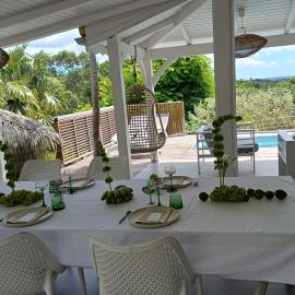 Nid Kréyol Domaine de Charme avec Villas, Piscine Privée & Jacuzzi