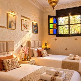 Dar Chama 1 Authentic Moroccan Apartment with Garden
