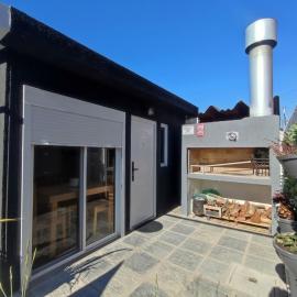 Casita con Parrillero y Garage, cerca de Antel Arena, хотел в Монтевидео