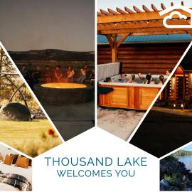 Thousand Lake Lodge Cabin 7 Sleeps 6, хотел в Lyman