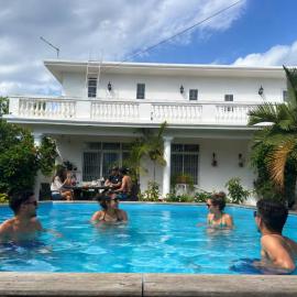 Le Botanic Oasis 3 beds summer vacation private villa with private pool and garden albion