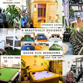 Hot Tub, Ice Bath, Gym, Sauna, Pool Table Coorparoo Haven โรงแรมในบริสเบน