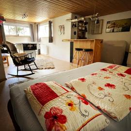 Helles ruhiges Souterrain Gästezimmer mir Bad