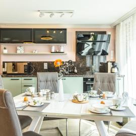 Die Perle am Teich ist Ihre exklusive Ferienwohnung mit Klimaanlage und großer Terrasse im Harz