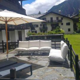 Courmayeur 2BR Terrace Mont Blanc View & Parking