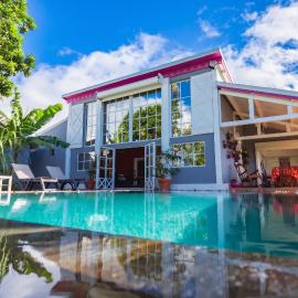 Villa avec piscine et vue sur la mer - Sainte Rose