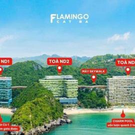 Flamingo Cát Bà đầy đủ dịch vụ Ăn Sáng , Xe Điện và Bể Bơi ! Flamingo Cat Ba offers full services, including breakfast, electric shuttle service, and a swimming pool!