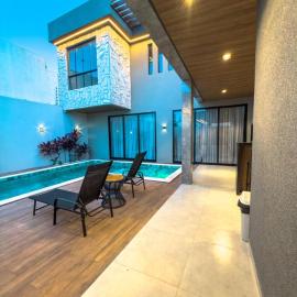 Pôr do sol house