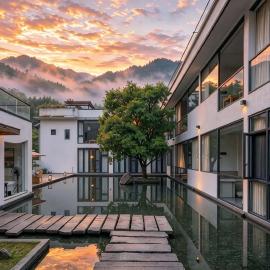 Qingcheng Mountain Xiyu Anxia Private Hot Spring Homestay