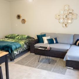 Studio confortable à Abondant, 30 m² avec jardin équipé, hótel í Abondant