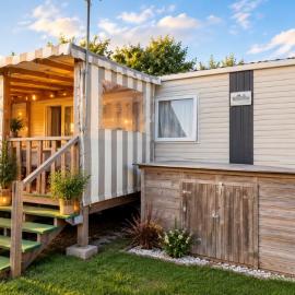 Mobilhome confort 8 pers, Hotel in Litteau