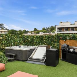 Rooftop Porte de Paris - Spa - BBQ - Parking Privé