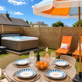 WesVillas No1 jaccuzzi privé Centre et Honfleur