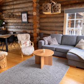 Kelokuura Ruka, Cozy Finnish Log Cabin near the Slopes