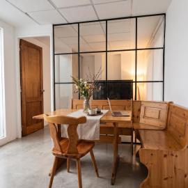 Moderno Departamento Martinez Ideal Viajes Trabajo Parejas Clinicas WiFi alta velocidad AA, hotel din Martínez