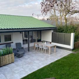 Ferienhaus am Strand mit Whirlpool