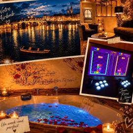 Séjour détente au cœur de MÂCON spa,ciné,bouteille offerte