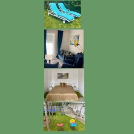 Fußläufig zu S-Bahn nach München und See Gemütliche und voll ausgestatette 2 Zimmer Ferienwohnung am Wörthsee mit Terrasse, Grill, Schaukel, Doppelbett oder getrennte Betten, ideal zum Entspannen aber auch zum Arbeiten