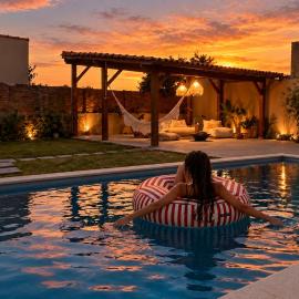 La Casita Nazaré with Private Pool & Forest Retreat
