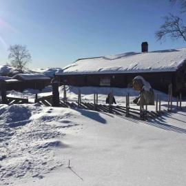 Trollvang, hytte med pool og sauna, khách sạn ở Dovreskogen