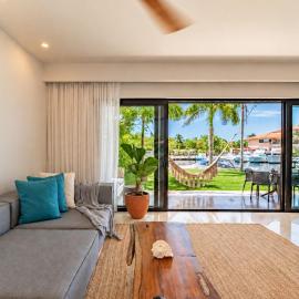 Marinafront Three Bedroom Ground Floor Apartment with Private Terrace