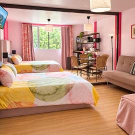 Suite Rosa familiar hasta 7 huéspedes, hotell i Mexico City