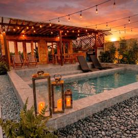 Sundown Farm Stay Villa with Private Pool, hotel di Nasugbu