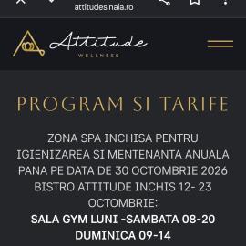 Apartament Erika Premium Sinaia cu acces zona spa contra cost