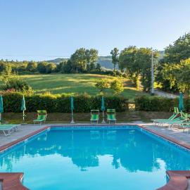 Charming apartment in Caprese Michelangelo, shared pool.