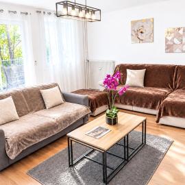 T3 Moderne avec balcon terrasse et parking gratuit, hotel a Niort