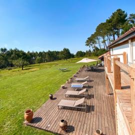 Maison de charme à Mézos avec jardin et terrasse