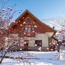 Studio cosy à Valloire, 25 m² avec jardin privé